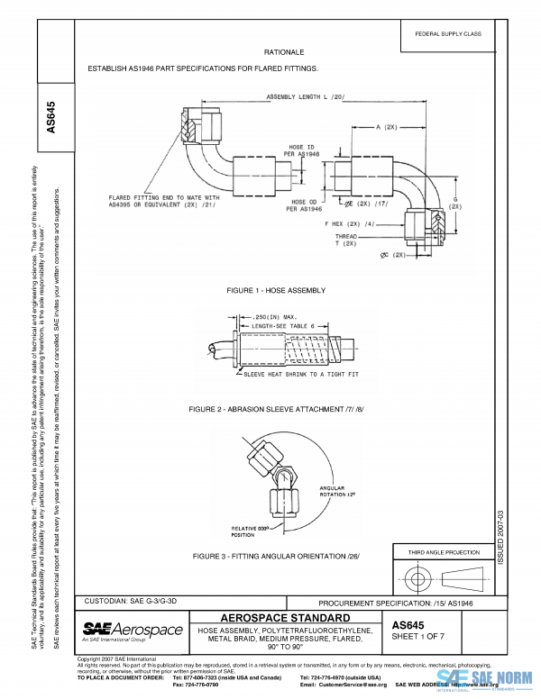SAE AS 645 Series PDF