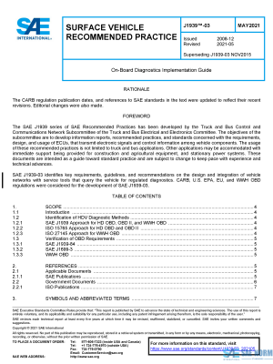 SAE J 1939/03 Series PDF