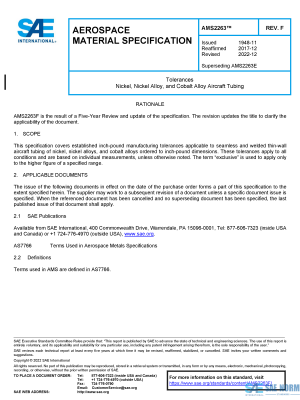 SAE AMS 2263 Series PDF