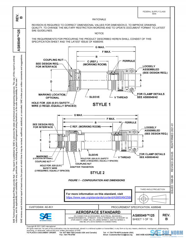 SAE AS 85049/25 Series PDF