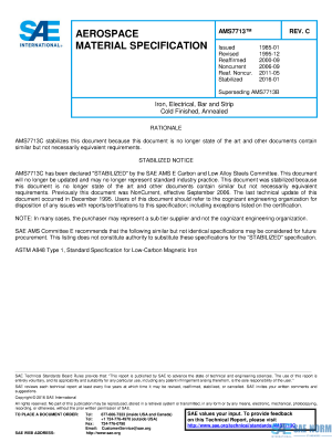SAE AMS 7713 Series PDF