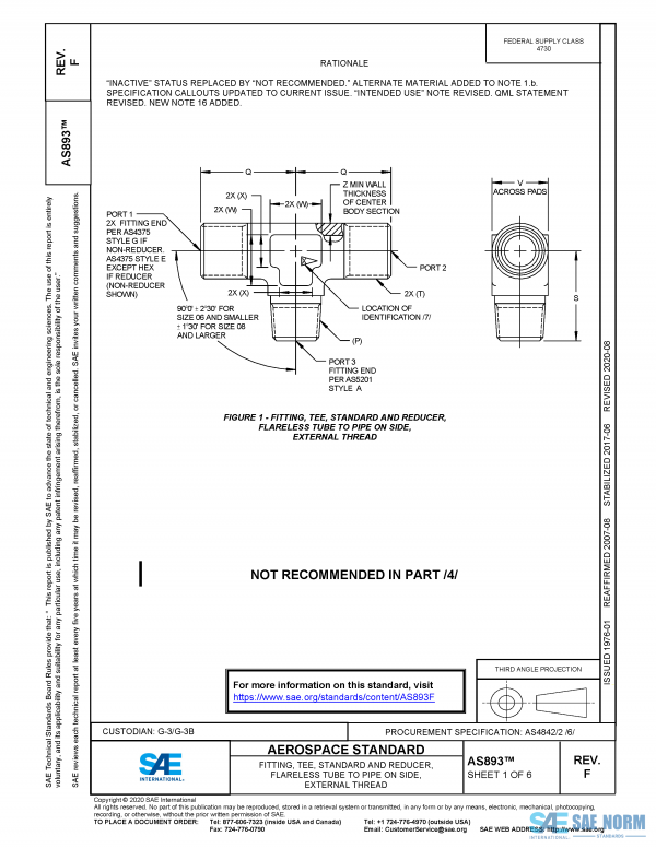 SAE AS 893 Series PDF