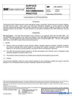 SAE J 185 Series PDF