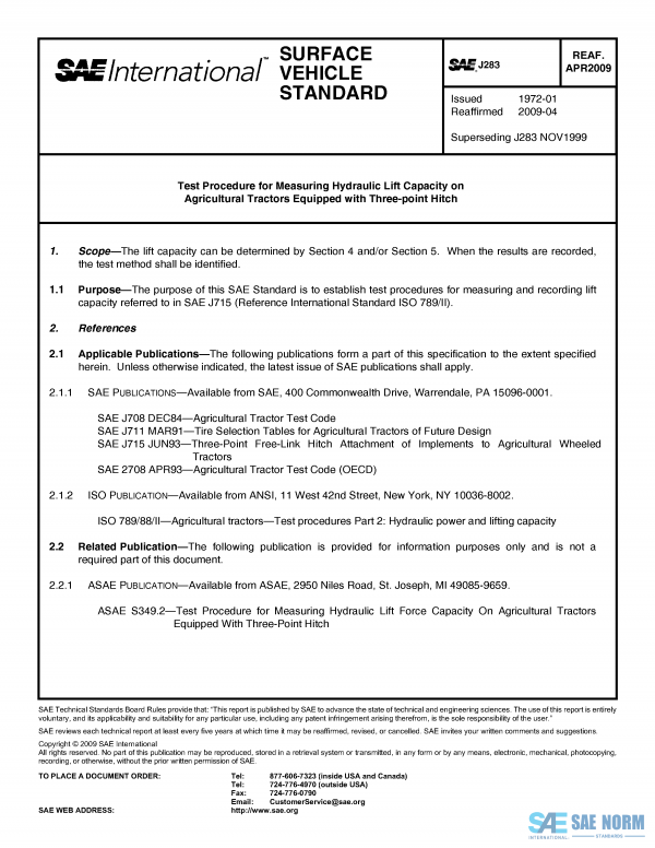 SAE J 283 Series PDF