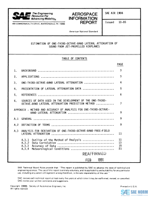 SAE AIR 1906 Series PDF