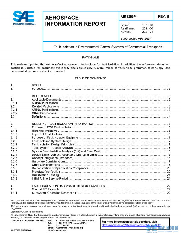 SAE AIR 1266 Series PDF
