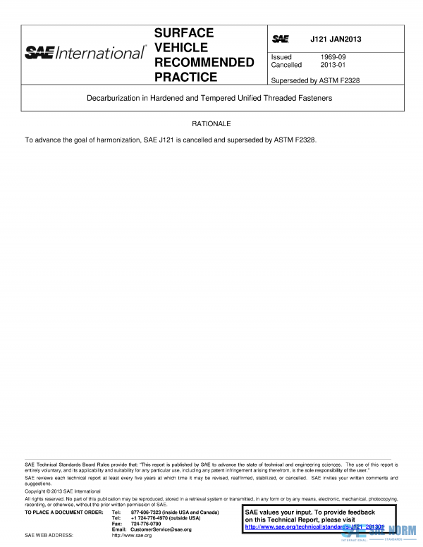 SAE J 121 Series PDF