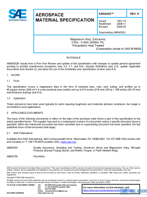 SAE AMS 4352 Series PDF