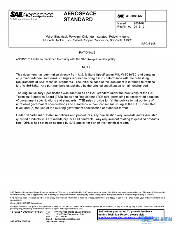 SAE AS 50861/5 Series PDF