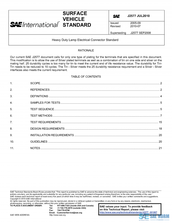 SAE J 2577 Series PDF