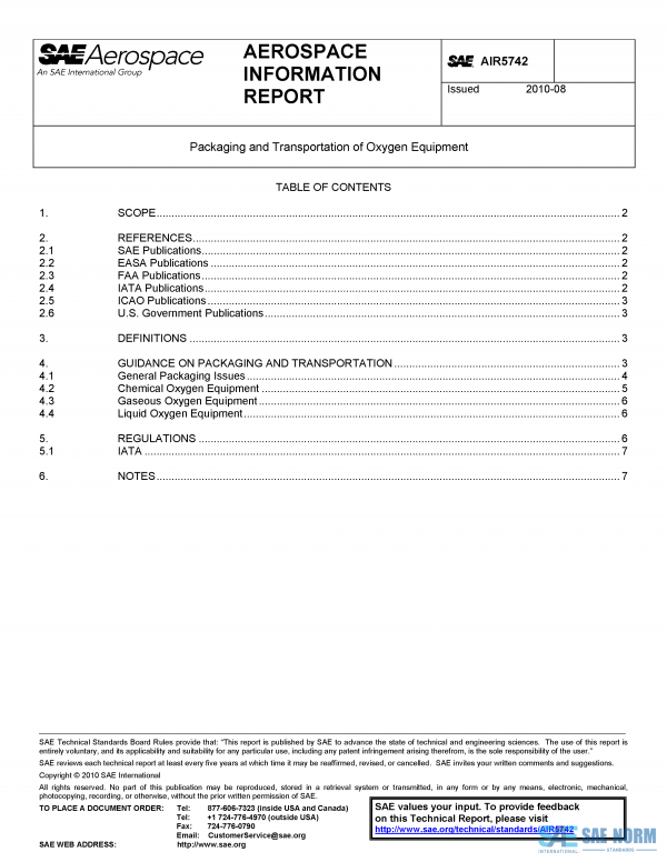 SAE AIR 5742 Series PDF