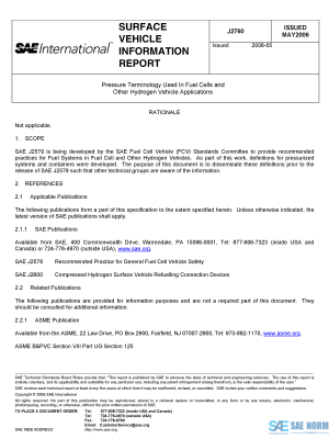 SAE J 2760 Series PDF