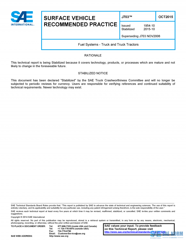 SAE J 703 Series PDF