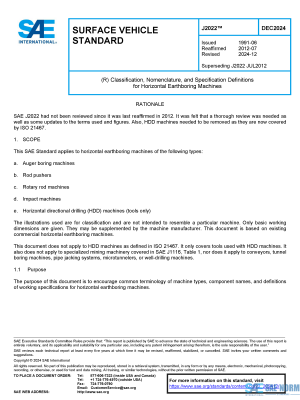 SAE J 2022 Series PDF