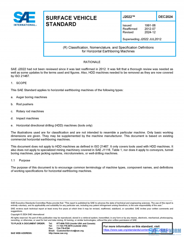 SAE J 2022 Series PDF