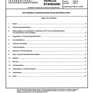 SAE TSB 001 Series PDF