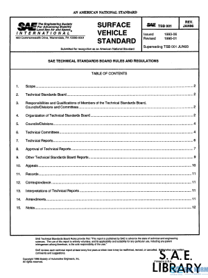 SAE TSB 001 Series PDF