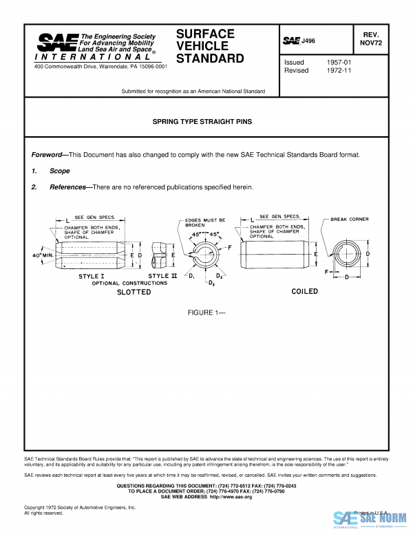 SAE J 496 Series PDF