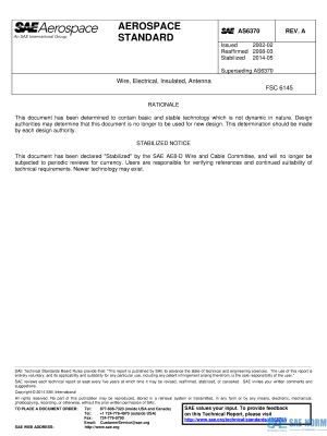 SAE AS 6370 Series PDF