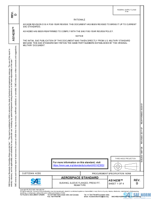 SAE AS 14238 Series PDF