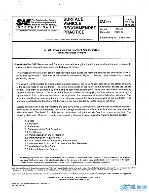 SAE J 2179 Series PDF
