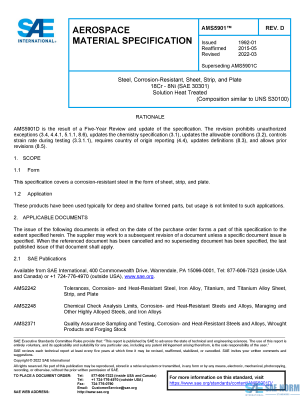 SAE AMS 5901 Series PDF