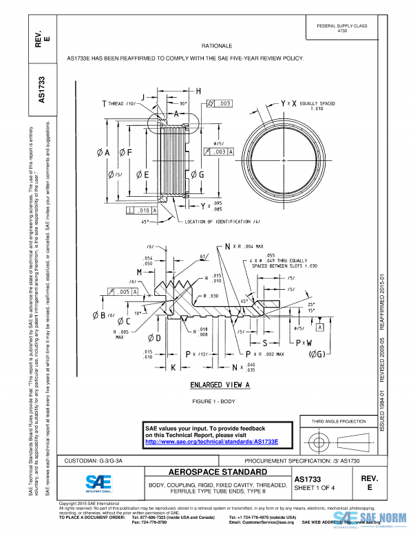 SAE AS 1733 Series PDF