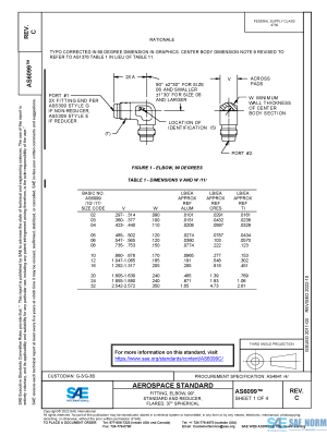 SAE AS 6099 Series PDF