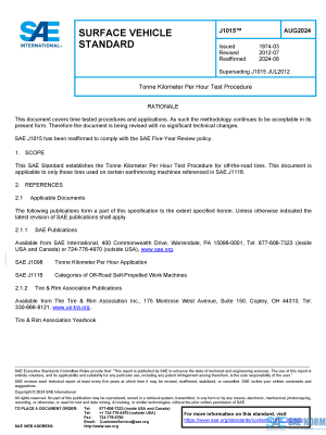 SAE J 1015 Series PDF