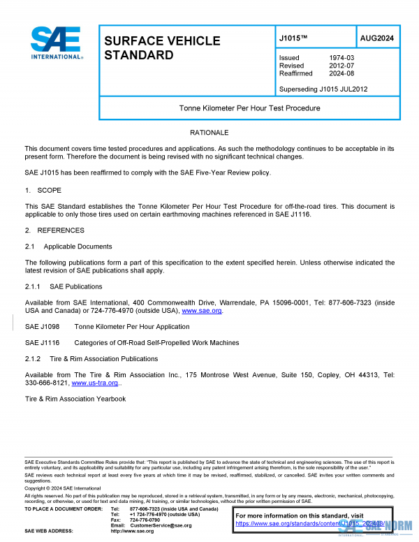 SAE J 1015 Series PDF
