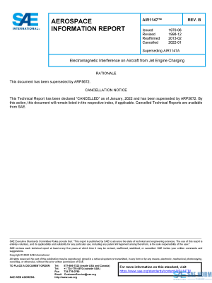 SAE AIR 1147 Series PDF