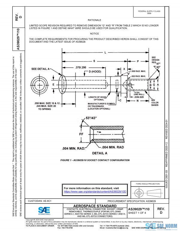 SAE AS 39029/10 Series PDF