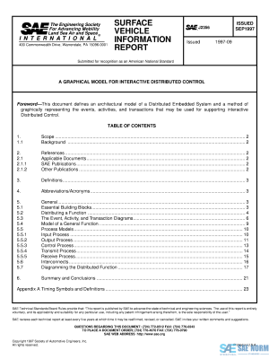 SAE J 2356 Series PDF