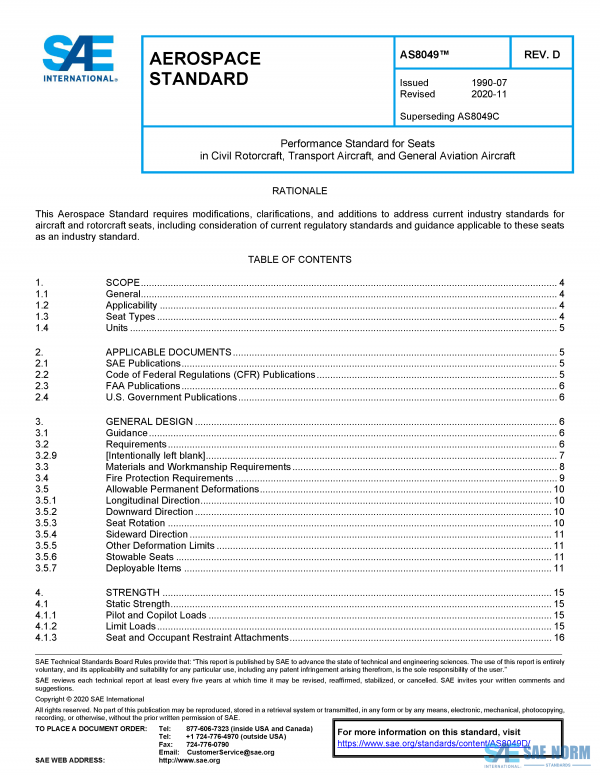 SAE AS 8049 Series PDF