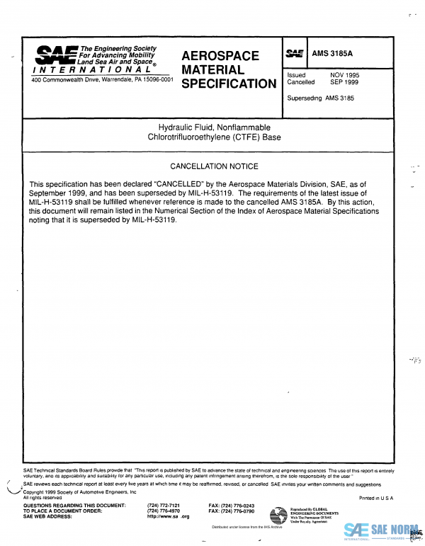 SAE AMS 3185 Series PDF