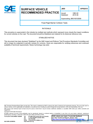 SAE J 850 Series PDF
