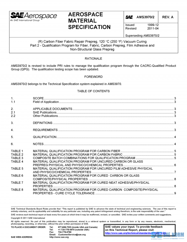 SAE AMS 3970/2 Series PDF