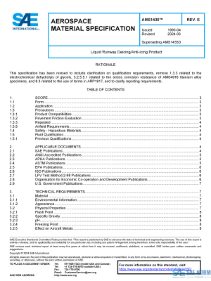 SAE AMS 1435 Series PDF