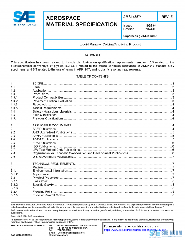 SAE AMS 1435 Series PDF