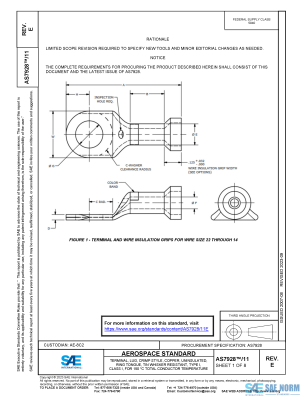 SAE AS 7928/11 Series PDF