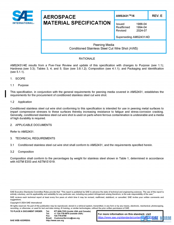 SAE AMS 2431/4 Series PDF
