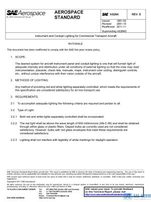 SAE AS 264 Series PDF