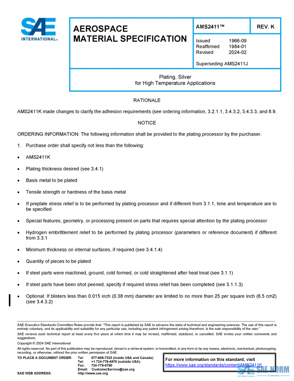 SAE AMS 2411 Series PDF