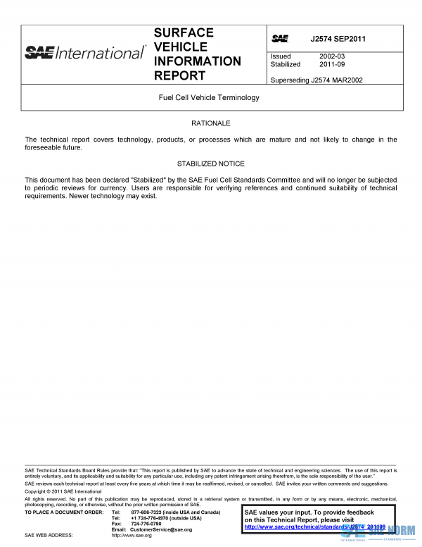 SAE J 2574 Series PDF