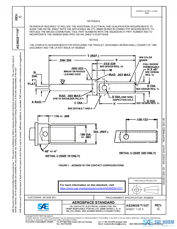 SAE AS 39029/107 Series PDF