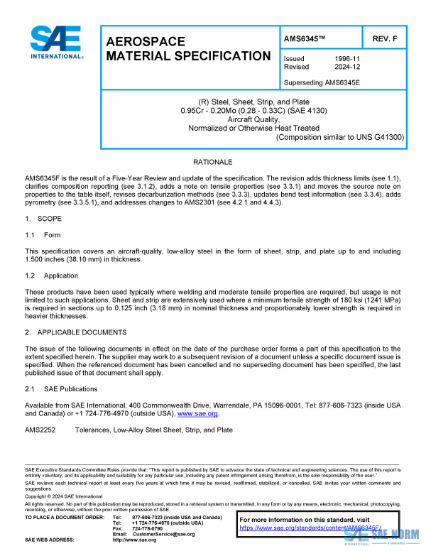 SAE AMS 6345 Series PDF