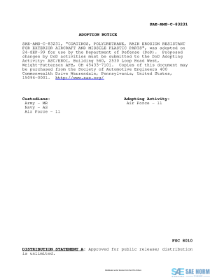 SAE AMSC 83231 Series PDF