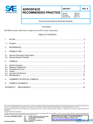 SAE ARP 780 Series PDF
