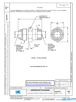 SAE AS 5194 Series PDF