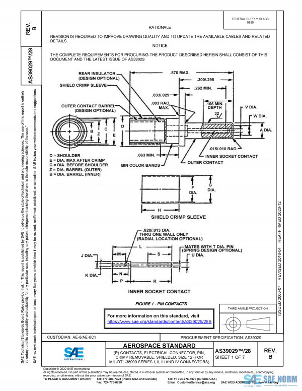 SAE AS 39029/28 Series PDF
